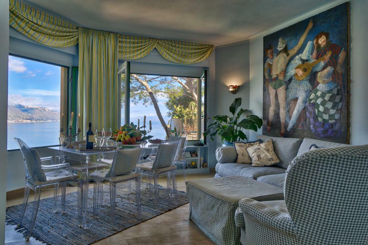 Luxury Apartment And Charm Sea View Isola Bella Taormina Dış mekan fotoğraf