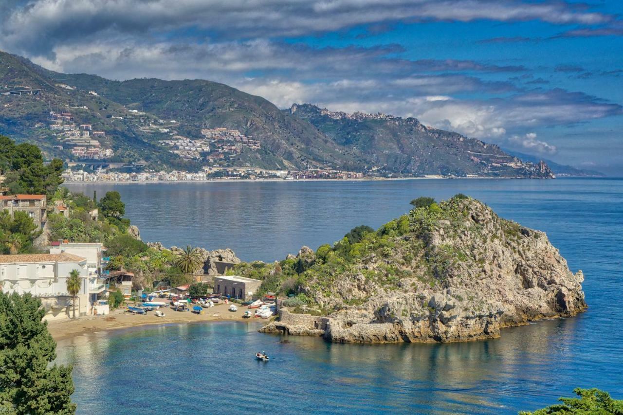 Luxury Apartment And Charm Sea View Isola Bella Taormina Dış mekan fotoğraf